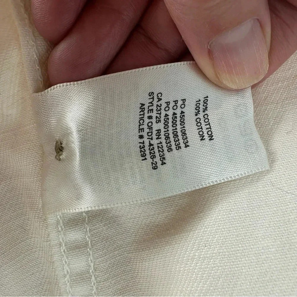 Aritzia Wilfred Free White Abigail chore coat Shacket Denim Jacket Size XS - Picture 11 of 13